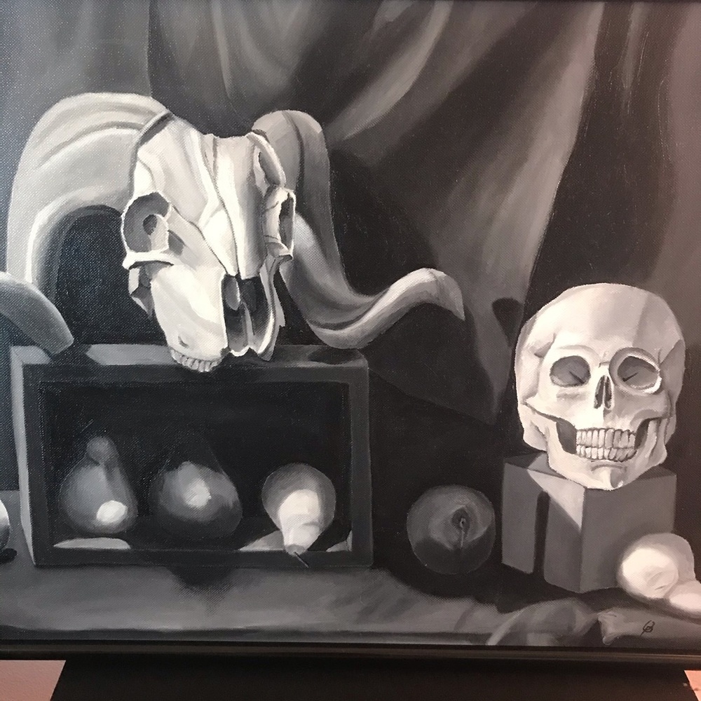Original oil painting on canvas